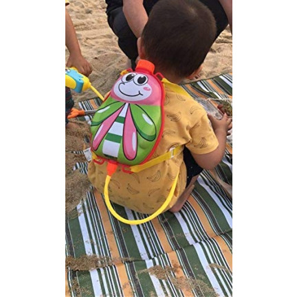 TG55531 Wasserpistole, Spielzeugwaffe mit Rucksack, Spritzpistole, Biene, Marienkäfer, Rucksack