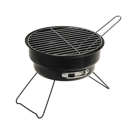 TG71416 TOURIST GRILL FALTBAR RUND HOLZKOHLE TRAGBAR MINI GRILL