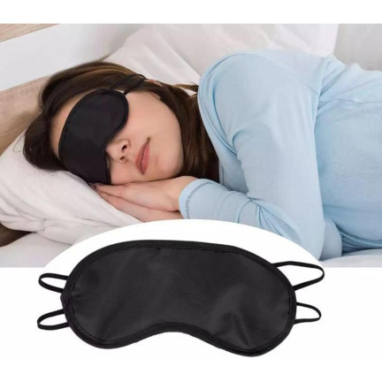 AP68 Schlafende Augenmaske schwarz 
