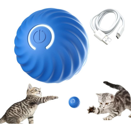 Tg80435 entkommen Ball Hund Katze führte interaktives Spielzeug für Haustier mit USB-Ladegerät