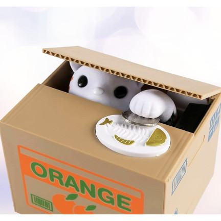 TG66907 SPARSCHWEIN KITTY KATZE INTERAKTIV AUTOMATISCH MIAUEN SPIELZEUG DIEB