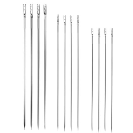 Set mit selbstfädelnden Nähnadeln, 12 Nadeln, 3 Größen