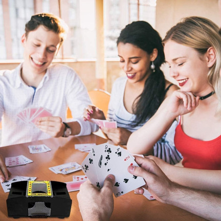 Poker-Kartenschüttler, automatischer Kartenschüttler, Pokerset, Poker