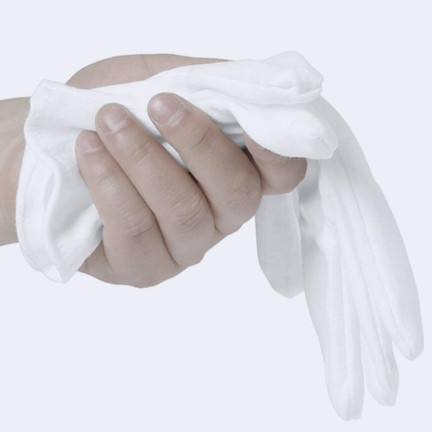TG63177 weiße Handschuhe für die Erstkommunion, Engel-Kostüm, Nikolaus-Kostüm zum Verkleiden