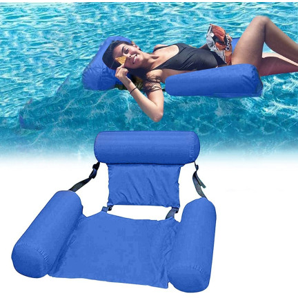 TG67345 WASSER HÄNGEMATTE SCHWIMMEN MATRATZE AUFBLASBAR FÜR SCHWIMMBAD