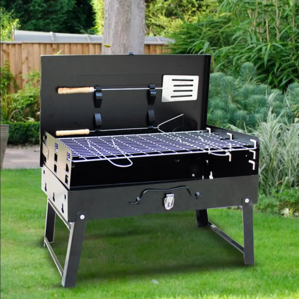 TG71414 TOURISM PORTABLE TOURISM FOLDING GRILL + Zubehör