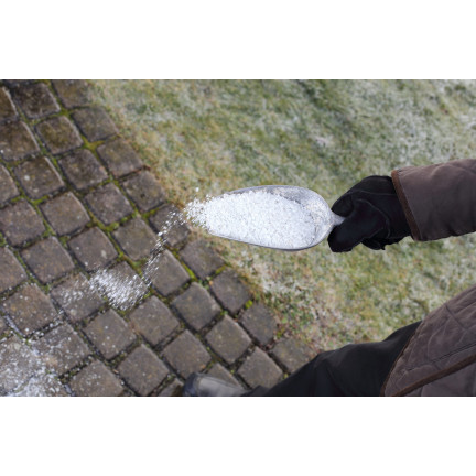 Streusalz für Schnee, Eis, Gehwege, Auffahrten und Pflastersteine – Biovita-Antiklumpmittel, 5 kg