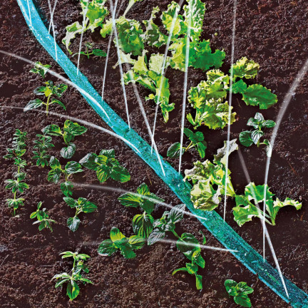 TG53507 GARTENSCHLAUCH TROPFEN FLEXIBLE BEWÄSSERUNG SYSTEM 7.5M