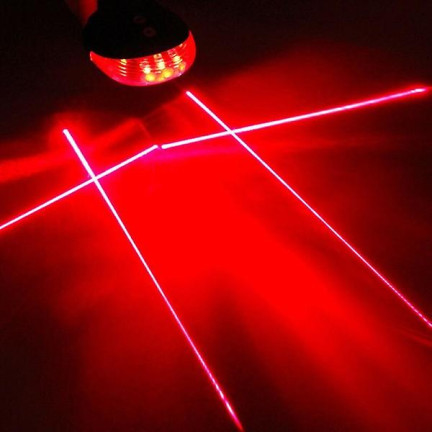 Hh74 Fahrradlicht 5 LED Laser