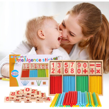 SS3 DIGITAL TEACHING STICKS Zählstäbchen aus Holz