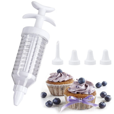 DO48 TORTENDEKORATIONSSPRITZE + 8 SPITZEN