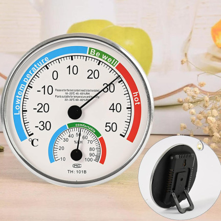 TG56535 ANALOG Thermometer Hygrometer Luftfeuchtigkeitsmesser