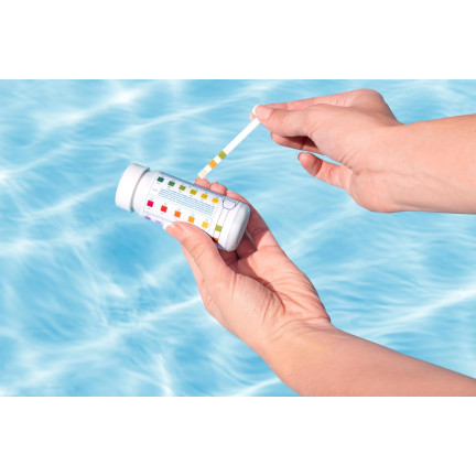 58142 Alkalinitäts- und Chlorkontrollwasser pH-Tester 3in1