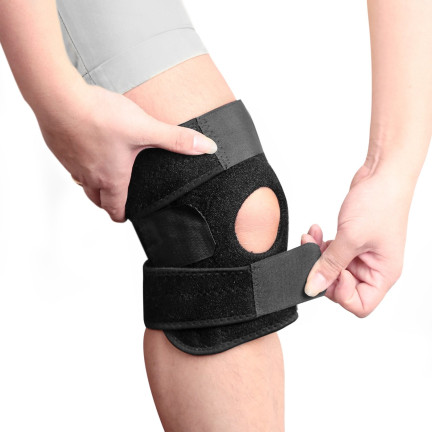 TG53564 KNEE STABILISATOR Klettverschluss-Orthese aus Neopren