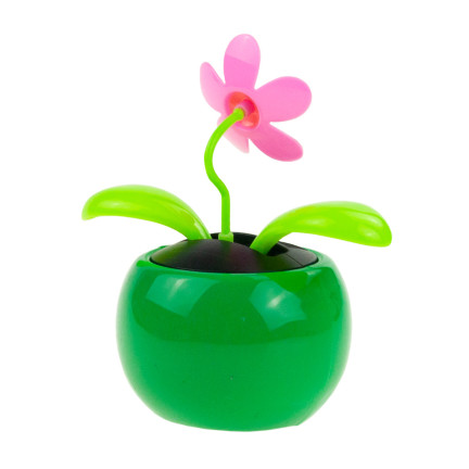 AS4 NICKEND SOLAR BLUME INSEKT TANZEN FLIP FLAPPE BABY TAG FIGUR