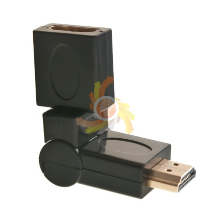CC25 DREHBARER ADAPTER 360 HDMI GOLD