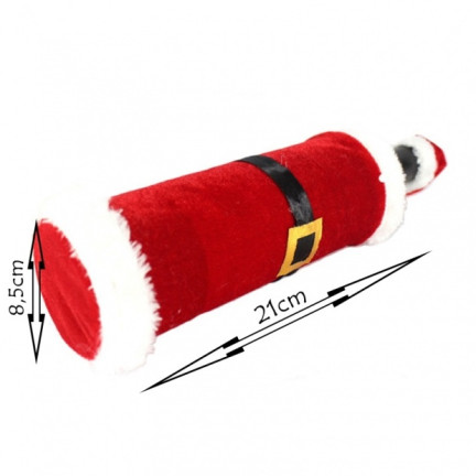 SW61 Kleidungsstück, Flaschenmütze, Weihnachtsmann-Kostüm, Velours