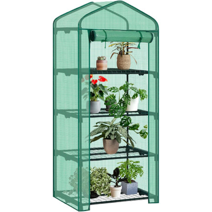 TG71365 GARTEN-BALCON-RACK 4 Böden 160x70x50cm UV4 für BALKON FOLIAK