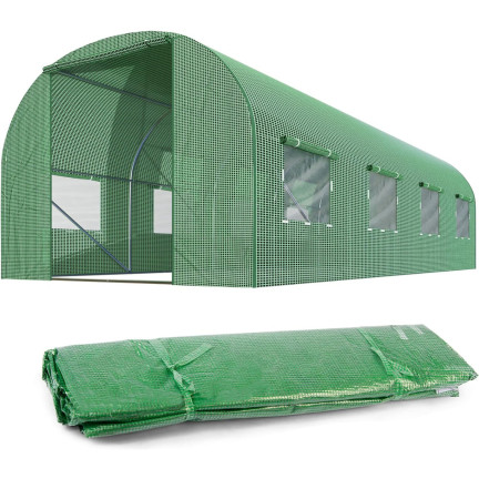 TG71371 ERSATZFOLIE FÜR FOLIENTUNNEL GEWÄCHSHAUSABDECKUNG 4X2.5M