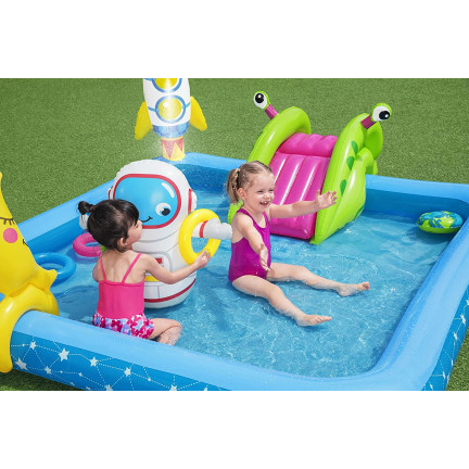 53126 Bestway Wasserspielplatz Pool + Rutsche