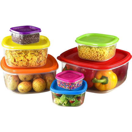 TG56581 FOOD PACKETS 7-teiliges Küchen-Lunchbox-Set