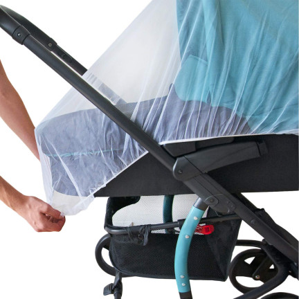 TG80301 MOSKITONETZ 3IN1 FÜR KINDERWAGEN TRAGETASCHE INSEKTENSCHUTZNETZ FLEXIBEL