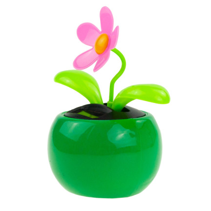 AS4 NICKEND SOLAR BLUME INSEKT TANZEN FLIP FLAPPE BABY TAG FIGUR