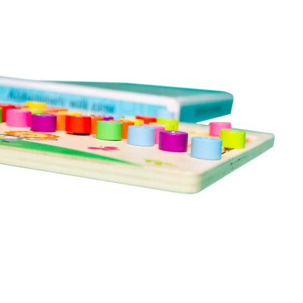 TG67010 Holzsortierspiel, Puzzle, Lernspiel, Zuordnungsspiel, Montessori, Logikspiel
