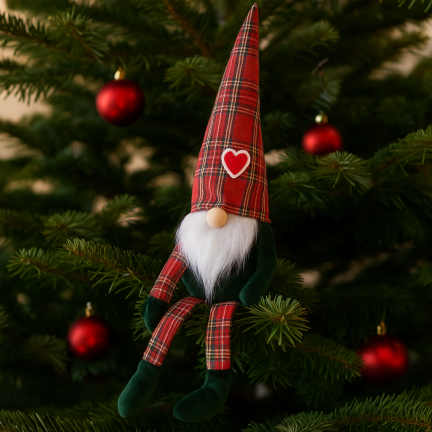 TG63095 weihnachtsbaumzwerg mickey groß 67cm ornament geschenk