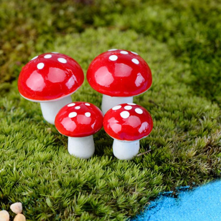 CV19844 dekorative Pilzstäbchen für Tafelaufsätze