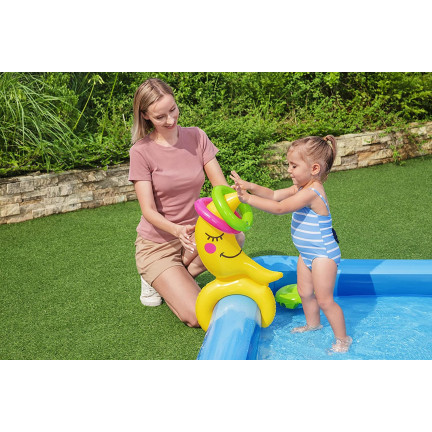 53126 Bestway Wasserspielplatz Pool + Rutsche