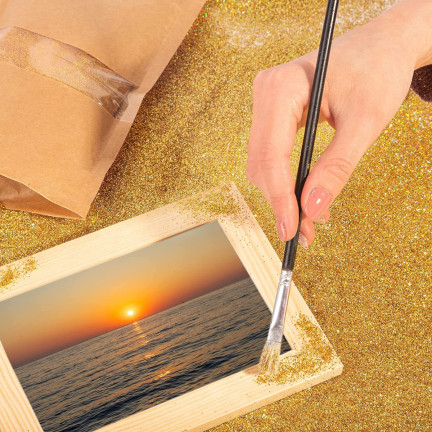 SW45 Glitter 1kg Farbe gold