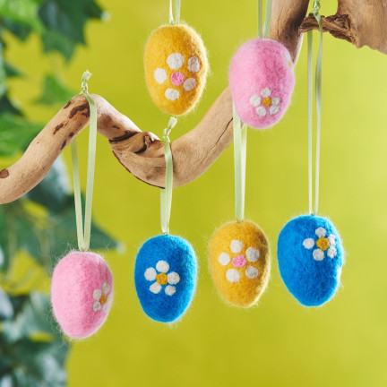 TG40894 Styropor-Eier, Ostereier (12 Stück), Eier für Decoupage-Dekorationen