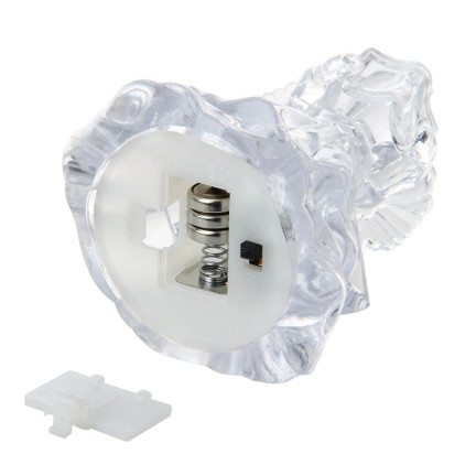 TG51123 LED-Acryl-Engel für die Weihnachtskrippe + BATTERIE leuchtende Weihnachtsdekoration