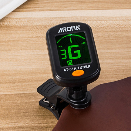 TG64656 TUNER GITARRE TUNER DIGITAL LCD GITARRE BASS ZWISCHENABLAGE