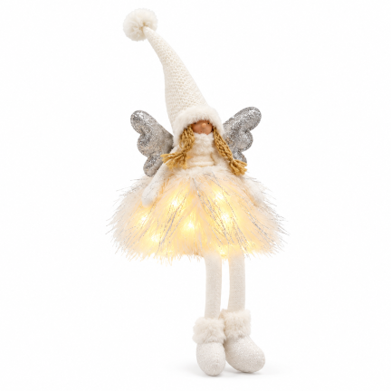 GOT1605 Engel mit herabhängenden Beinen 22 x 16 x 60 cm LED
