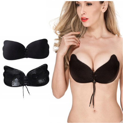 TG55972-C SELBSTTRAGENDER BH C PUSH UP RÜCKENFREIER BH