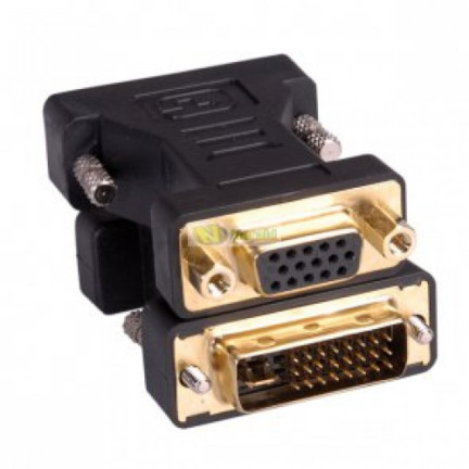 EE32 DVI BUCHSE ZU VGA STECKER ADAPTER  