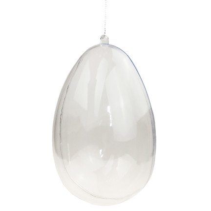 TG60439-1 Acryl-Eier PLASTIC faltbarer Anhänger 13CM 12 PUT