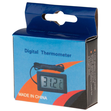 AF23 ELEKTRONISCHES LCD-THERMOMETER MIT AQUARIUMSONDE