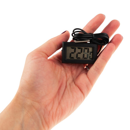 AF23 ELEKTRONISCHES LCD-THERMOMETER MIT AQUARIUMSONDE