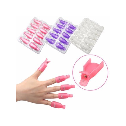 NN75 Acrylgel HYBRID REMOVAL CLIPS 10 Stück