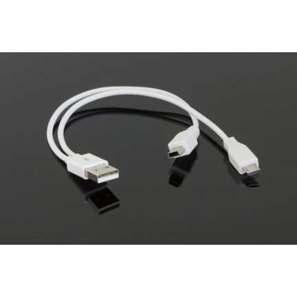 DD28 USB-Adapterkabel (Micro-USB/Mini-USB, 2-in-1) 