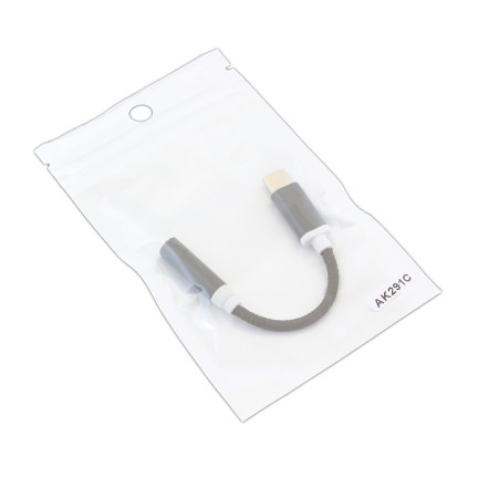 AK291C Adapterkabel USB-C auf Mini Jack Kopfhöreranschluss