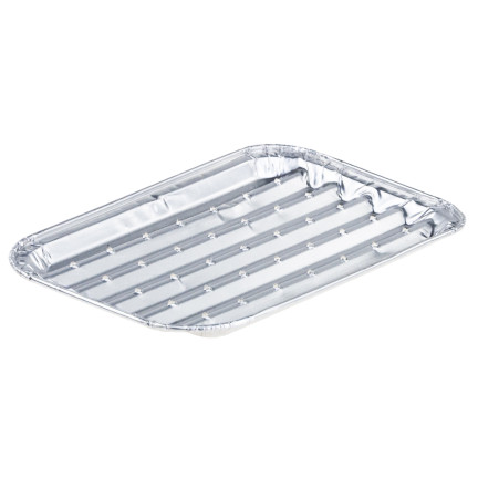 AMS0256 GRILLSCHALEN ZUM GRILLEN UND BRATEN ALUMINIUM 5PCS. 18x11CM TACKA