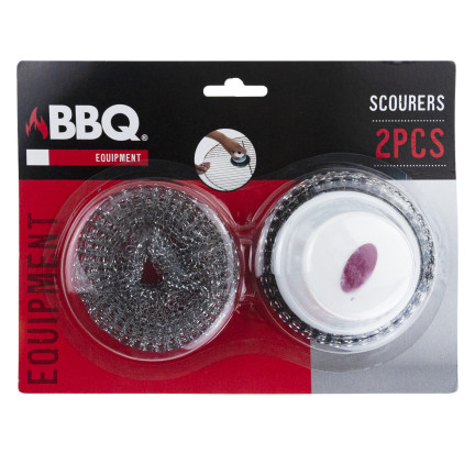 AMS3768 GRILLSCHWÄMME DRAHT SCHEUERSCHWAMM GRILL SCHEUERSCHWAMM