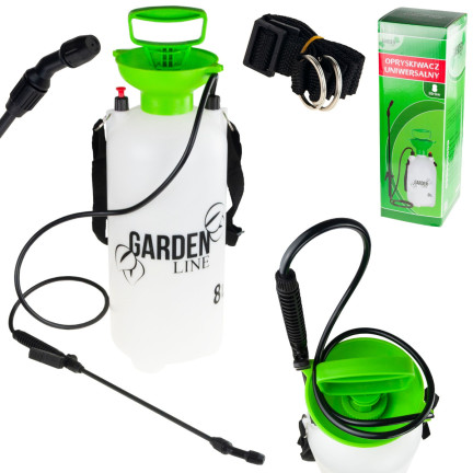AOK2750 8L Gartenhanddrucksprühgerät mit einstellbarer Leistung und langer Lanze