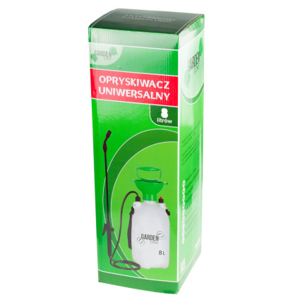 AOK2750 8L Gartenhanddrucksprühgerät mit einstellbarer Leistung und langer Lanze