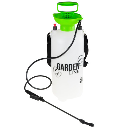 AOK2750 8L Gartenhanddrucksprühgerät mit einstellbarer Leistung und langer Lanze