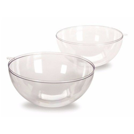 35234-BN BOMBLE ACRYLIC FULL FOLDING BALLS PLASTIC 8cm TRANSPARENT